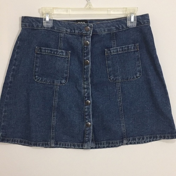 ✨Urban Outfitters Button BDG Front Denim Mini Skirt✨ - Picture 10 of 15